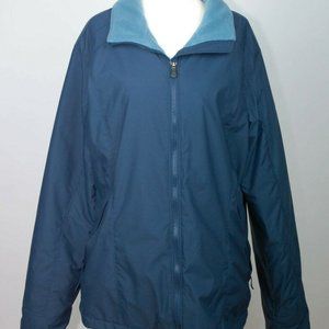 Columbia Fleece Lined Ladies Nylon Jacket - L